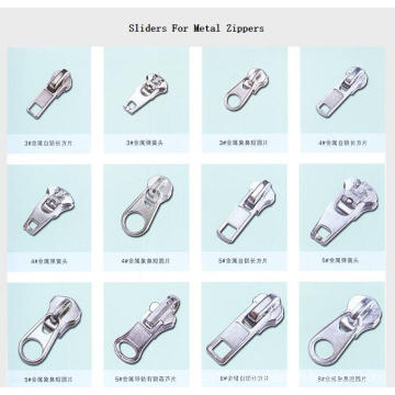 Slider for Metal Zippers